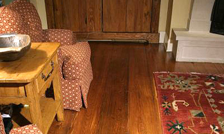 Reclaimed flooring